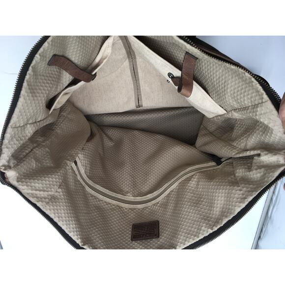 TUMI Alpha Bravo Everett Weekender Essential Tote 2 Way Shoulder Bag in Brown - Picture 4 of 8